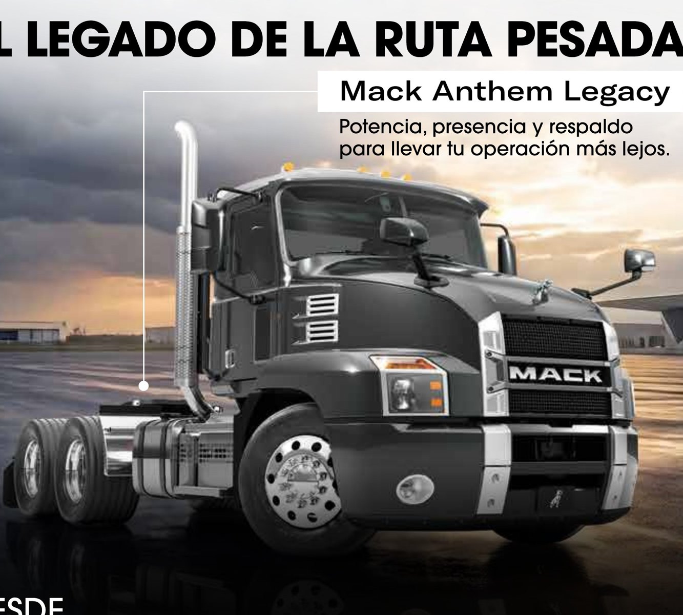 Mack, anunciante de la edición 213